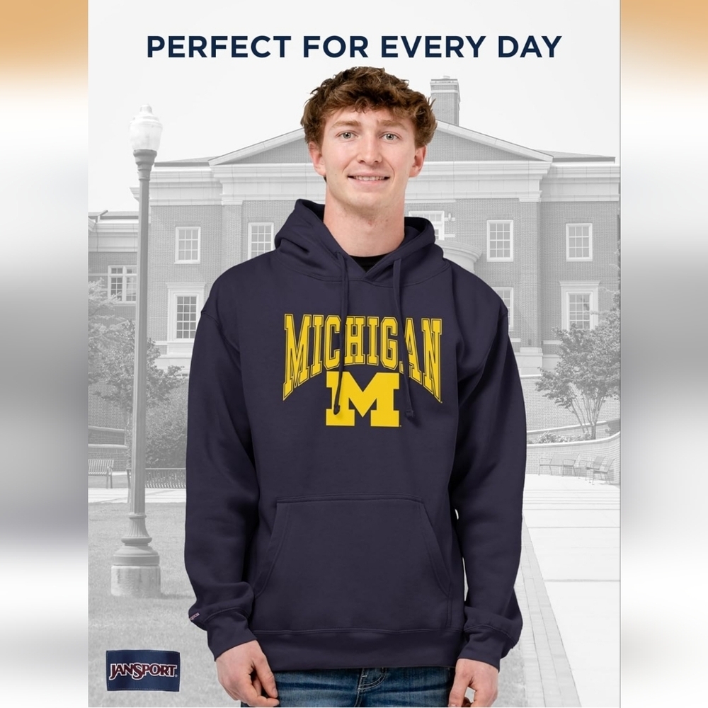 Michigan Wolverines Hoodie - Picture 2 of 5